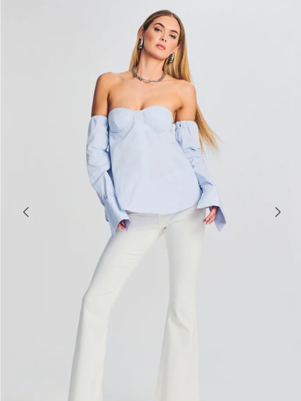 SER.O.YA RANDI OFF THE SHOULDER TOP - Picture 4 of 7